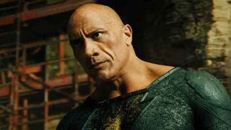 Dwayne Johnson Confirms Black Adam Reshoots Reveals New Suit Image