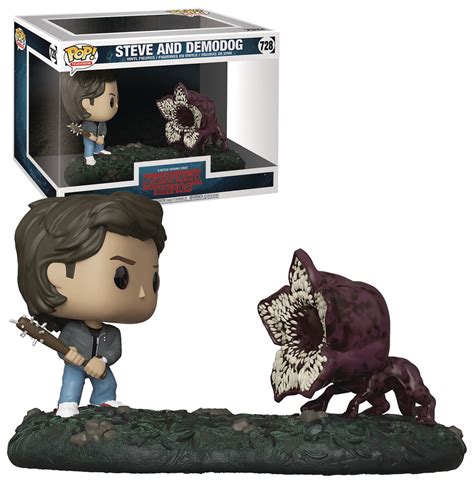 Funko POP! Television Moments Stranger Things #728 Steve And Demodog ...