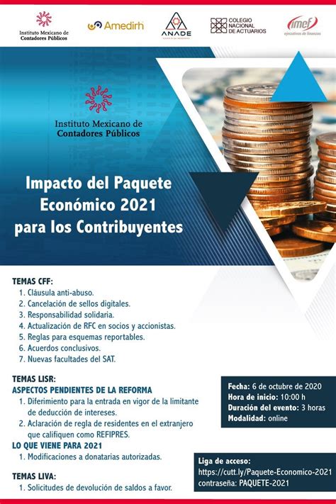 Anexo Folio 119 Impacto del Paquete Económico 2021 para los