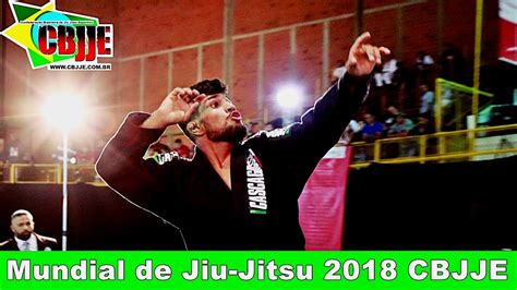 Jiu Jitsu FINAL Campeonato Mundial De Jiu Jitsu 2018 CBJJE