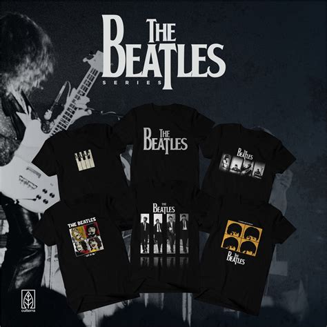 Jual Kaos Band Kaos The Beatles Series The Beatles Baju Musik