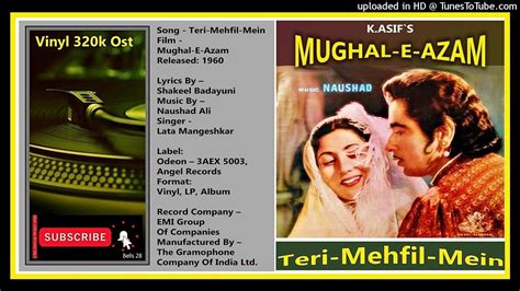 Teri Mehfil Mein Lata Mangeshkar Shamshad Begum Md Naushad