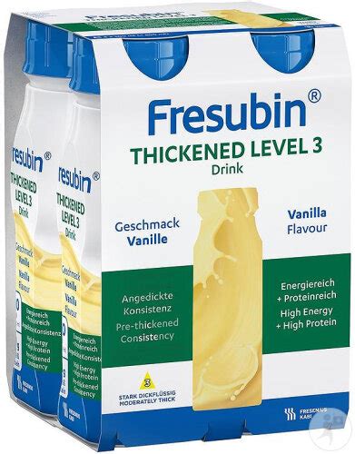 Fresubin Thickened Level 3 Drink Vanille 4x200ml Newpharma