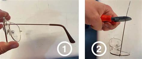 How To Short Temple Length On Glasses