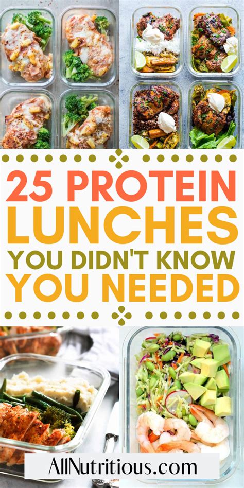 Delish High Protein Lunches For Work Artofit