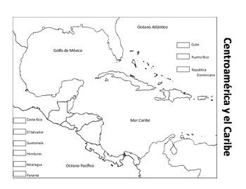 Localizacion Mapa De Centroamerica Worksheet Images