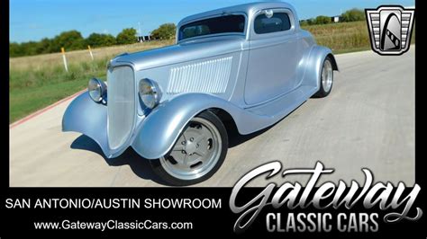 1934 Ford Street Rod Gateway Classic Cars San Antonio Austin 0088