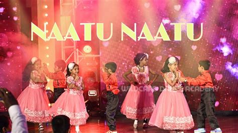 Arohana 2024 Natu Natu Dance By Kids Acsa Event Management Acsa