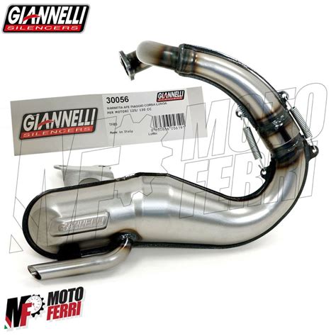 MARMITTA GIANNELLI CORSA LUNGA PIAGGIO APE 50 MODIFICA KIT CILINDRO 125