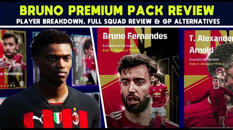 Efootball Bruno Fernandes Legend Card Selection Review Youtube