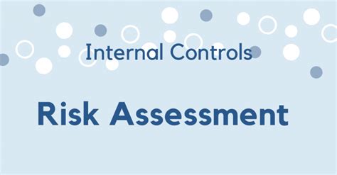 Internal Controls Risk Assessment Johnson Lambert Llp