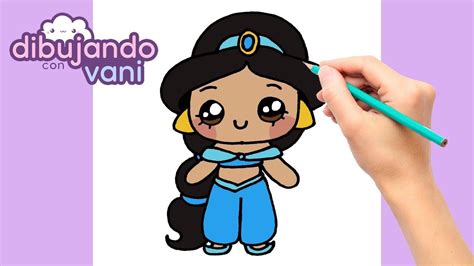 Como Dibujar A La Princesa Jasmin Paso A Paso Dibujos Para Dibujar