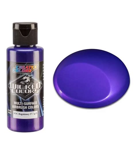 Wicked Colors Createx Paint Iridescent Airbrush Paint