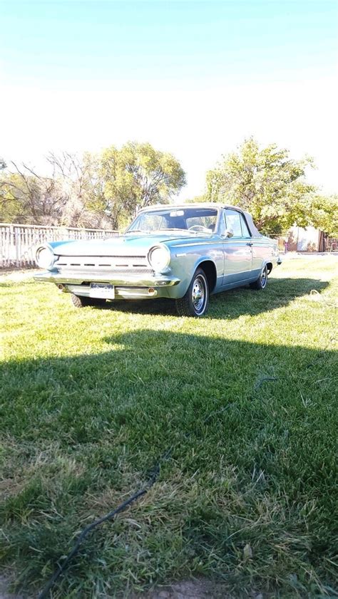 1964 Dodge Dart Convertible Blue RWD Automatic 270 For Sale