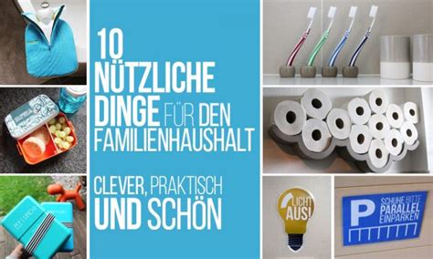 10 wirklich nützliche Dinge für den Familienhaushalt Muttis Nähkästchen