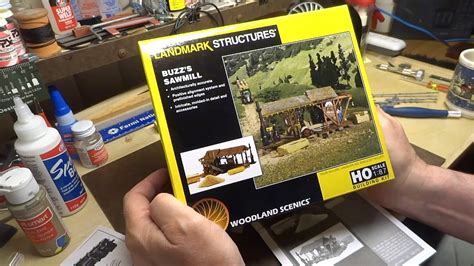 Review Woodland Scenics Ho Sawmill Kit Youtube