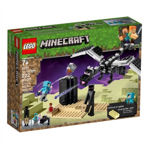 LEGO® Minecraft The End Battle Building Set, 222 pc - QFC