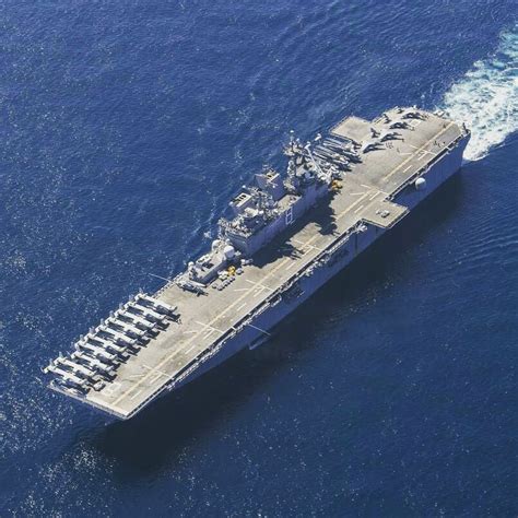 Lhd Uss Makin Island Multipurpose Amphibious Assault Ship Lhd