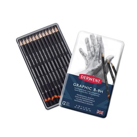 Derwent Graphic Sketching Pencils Crafty Arts