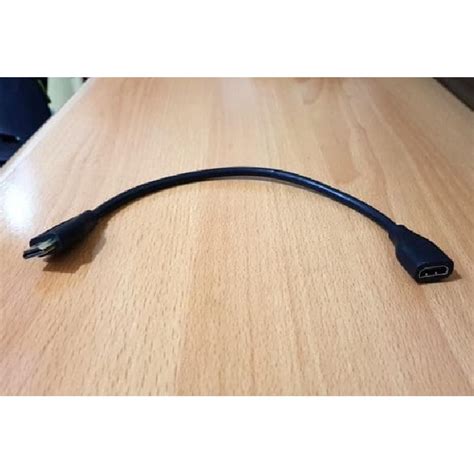 Jual KABEL HDMI MALE FEMALE 30CM PERPANJANGAN EXTENDER 30 CM