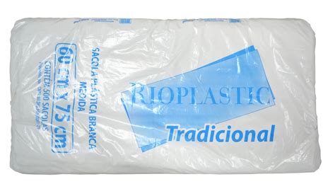 SACOLA PLASTICA 60X75 RIOPLASTIC 500 Atacado Ideal