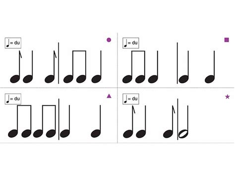 Musikgarten: Duple Syncopation Notation Game