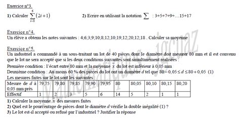 Statistique Descriptive Exercice Corrig En Statistique Descriptive