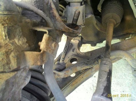 Замена стоек стабилизатора — Nissan Primera (P11-144), 1,8 л, 2000 года ...