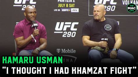 Kamaru Usman ‘i Thought I Was Fighting Khamzat Chimaev In Abu Dhabi