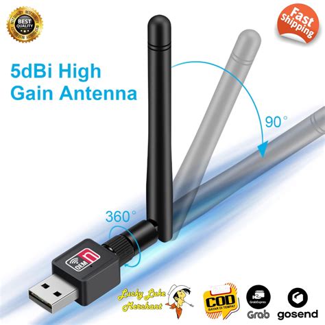 Jual Usb Wifi Wireless Adapter Network Wi Fi Dongle Mbps Shopee