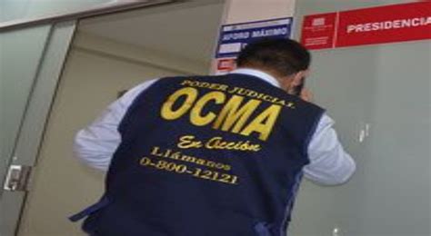 La Oficina de Control de la Magistratura OCMA continúa con medición