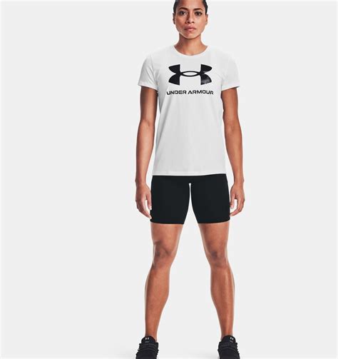 Under Armour Wei Damen T Shirt Live Sportstyle Graphic Ssc