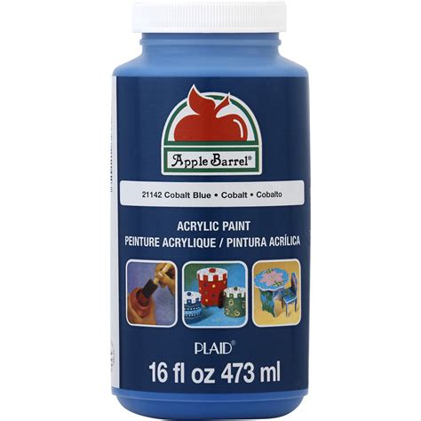 Apple Barrel Matte Finish Acrylic Craft Paint By Plaid Cobalt Blue