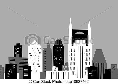 Nashville Skyline Drawing at PaintingValley.com | Explore collection of ...