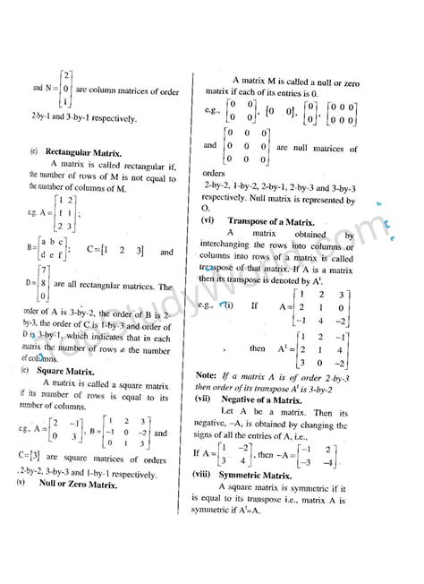 Solution Chapter Matrices And Determinants Studypool