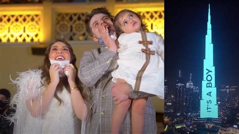 Viral Video Of Dubai Couple Hosts Biggest Gender Reveal Event At Burj