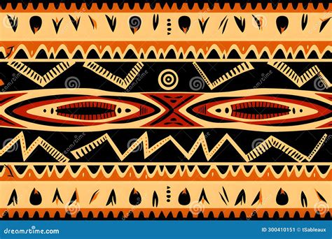 Traditional African Pattern Stock Image - Image of ethnic, national ...