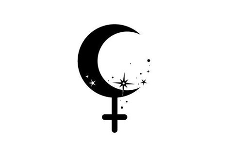 Black Moon Lilith Symbol