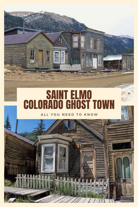 Inside Saint Elmo, Colorado’s Best Preserved Ghost Town in 2023 | Ghost ...