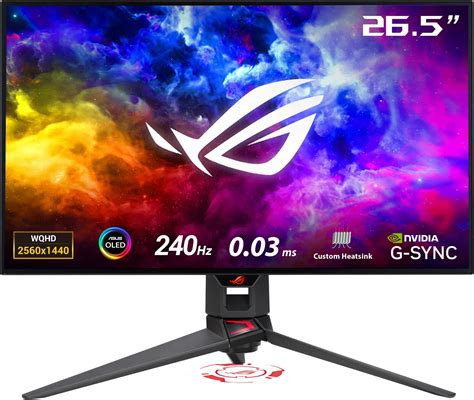 ASUS ROG Swift OLED PG27AQDM - 27 Zoll WQHD Gaming Monitor - 240 Hz, 0 ...
