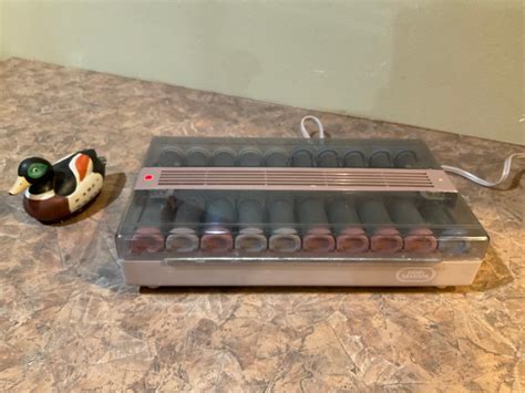 Vidal Sassoon Slimline Hairsetter Vs Hot Rollers Velvet Curlers With Clips Hot Rollers