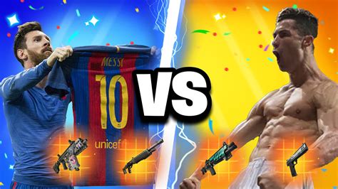 Messi Vs Ronaldo 1552 0177 3596 By Levoid Fortnite Creative Map Code Fortnite Gg