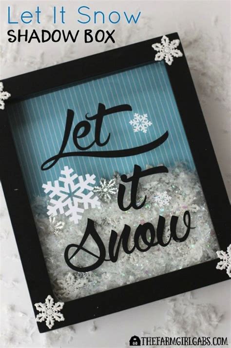 15 Crafts That Use Glitter As Snow