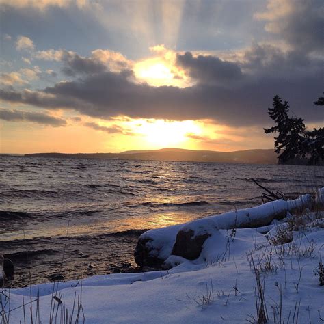 #Cape breton #winter #sunset | Cape breton, Beautiful pictures, Sunset