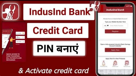 Indusind Bank Credit Card Pin Generationhow To Generate Indusind