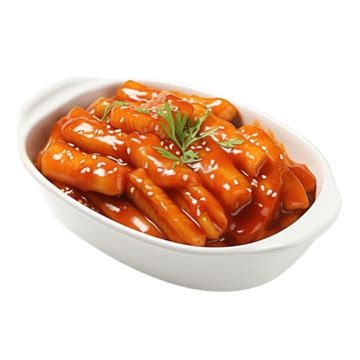 Tteokbokki Korean Food, Tteokbokki, Korean Food, Street Food PNG Transparent Clipart Image and ...