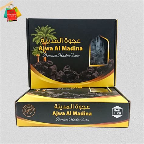 Jual Kurma Ajwa 1kg Kurma Ajwa Madinah 1 Kg Premium Shopee Indonesia