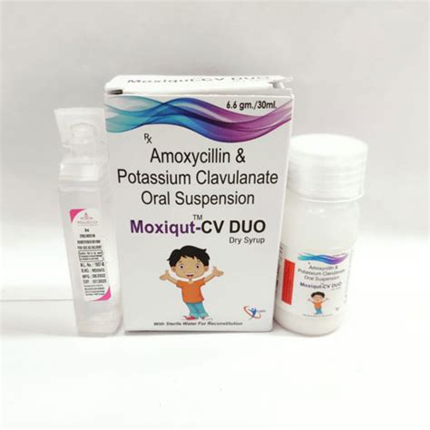 MOXIQUT CV DUO DRY SYRUP Cubic Lifesciences Pvt Ltd