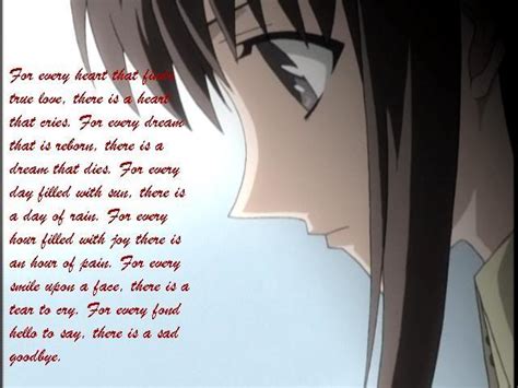 Awesome Anime Sad Quotes. QuotesGram