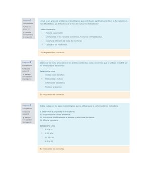 Desarrollo Sustentable Puntos Extra 4 Autocalificable Desarrollo